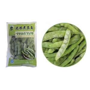 월월중국식품 냉동 삶은 단콩 뚜절 500g(랜덤발송), 1개