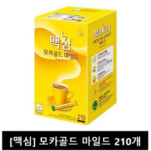 맥심 모카골드 마일드 커피 믹스, 12g, 210개입, 1개