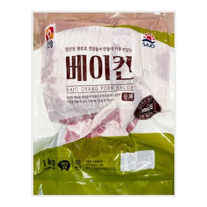 사조오양 베이컨 파지 1kg, 1개