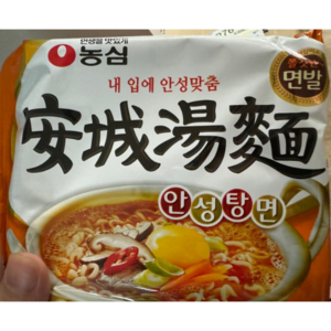 농심 안성탕면 125g, 78개