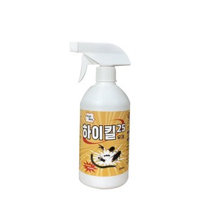 하이킬 500ml 광범위 저독성 살충제 진드기 벼룩 개미 좀벌레 퇴치제 약, 1개