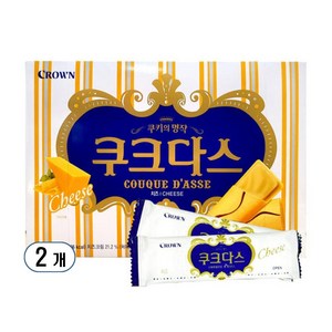 쿠키의 명작! 크라운 쿠크다스 치즈, 2개, 289g