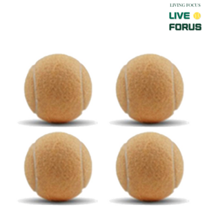 리브포어스 테니스공 의자 발커버 4개입 (의자 1개용) 다리 캡 체어슈즈 바닥 긁힘 층간 소음 방지, 살구베이지_4P (의자1개)