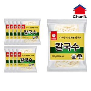 [자연맘스토리] 천일 냉동 칼국수면 230g x 10개