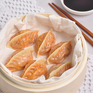 허만두 푸짐한 대용량 김치잎새만두 1.4kg + 1.4kg, 2개