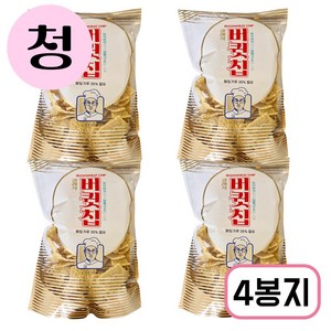 메밀과자 버큇칩 메밀가루35% 함유, 4개, 280g