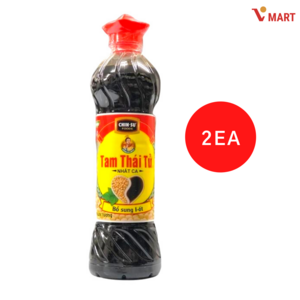 Vmat 베트남 간장 낫카 친수 간장소스 친수소스 nuoc tuong tam thai tu 500ml, 2개