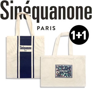 캔버스 에코백2종 세트 숄더 면가방