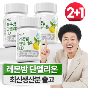 민들레 추출물 레몬밤 1200 단델리온 알레 600mg x 60정, 3개