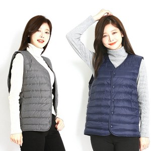 베스트야 오리털경량패딩조끼