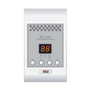 온도조절기 STC-41 4kw [일반형 통신형 키텍용] 바닥난방 난방필름 전기판넬 전기온돌 0~80도 디지털온도제어, STC-41T(통신형), 1개