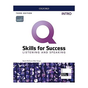 Q Skills fo Success: Listening and Speaking Into Student Book (with Online Pactice), Oxfod, Q Skills fo Success: Listen.., Kevin McClue, Mai Vago(저)