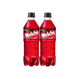 웰치스 제로 체리스트로베리, 600ml, 24개