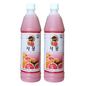 [청솔] 음료베이스 자몽베이스, 청솔 자몽 음료 베이스 835ml, 835ml, 2개