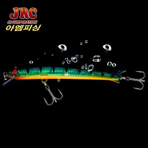 JRC 13g 미노우플러그 플로팅 베이트 루어 낚시미끼, 01 오렌지, 1개