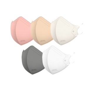 플로라 대형 100매(5매입 포장) / 키리아슬림황사방역마스크(KF94)(대형), 5매입, 20개, 컬러5종혼합