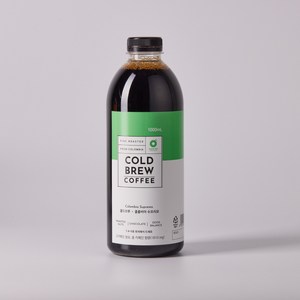 아침에한잔 슈프리모 더치커피 콜드브루 원액, 콜드브루: 슈프리모 1000ml (포장박스 없음), 1개, 1L, 1개입