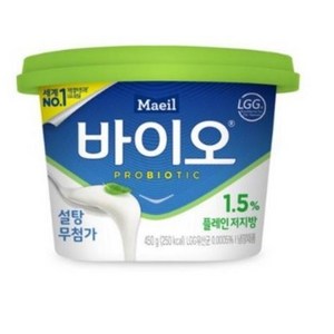 [메가마트]매일 바이오 플레인 저지방 450G, 3개