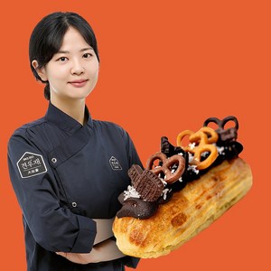 견우재 강아지 디저트 빵 반려동물 수제 생일 간식, 1개, 60g, 초코초코 에클레르