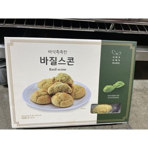 화과방 바질스콘 40GX12 코스트코 베이커리, 480g, 1개