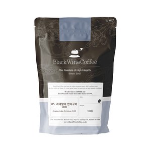 싱글오리진 원두 05. 과테말라 안티구아 SHB 500g, 더치분쇄, 더치, 1개