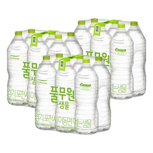 풀무원샘물 무라벨 생수, 2L, 18개