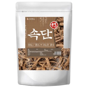 건강중심 국산 말린 속단 300g 속절 접골 한속단, 1개