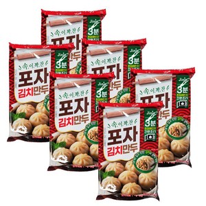 (포자만두묶음) 포자 고기만두168g+김치만두 168g, (6개) 포자 김치만두 168 x 6