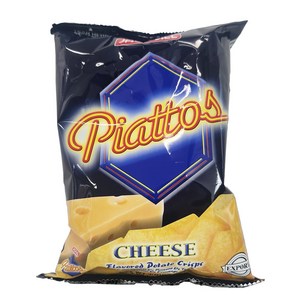 필리핀 JACK'nJILL 피아토스 치즈향 감자칩 85g 과자 간식 스낵 군것질 / Piattos cheese potato cisps, 1개