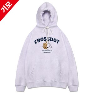 [당일출고/기모추가] 하프베어리 후드티 오버핏 여성여자 ZAIS_0011