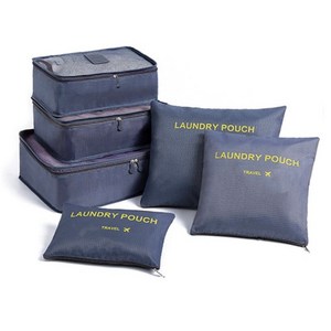 아임동구 압축 옷 정리 여행 파우치 세트 6종