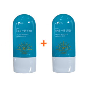 식물나라 산소수 라이트 선 젤 로션 60ml 1+1, 1개