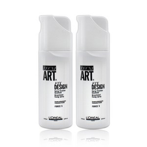 로레알파리 프로페셔널 테크니아트 픽스 디자인 액상 헤어스프레이, 200ml, 2개