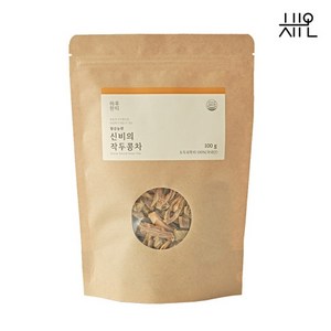 하루한티 무농약 국내산 HACCP인증 작두콩차, 깍지콩알혼합, 100g, 1개, 1개입