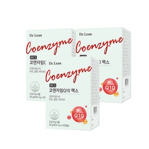 닥터린 WCS 코엔자임 Q10 맥스 30g, 60정, 3개