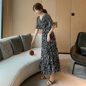 위콘 하트 러블리 롱 원피스 DE-230324