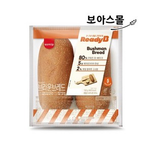 삼립 레디비 브라운브레드 150g x 6팩, 6개