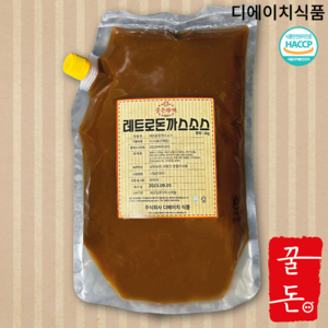 꿀돈 레트로돈까스소스, 5kg, 1개