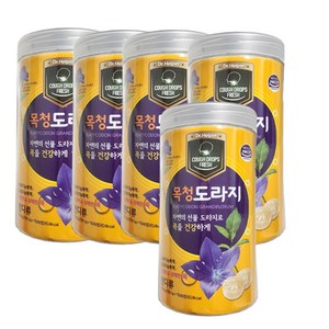 맑은누리 목청 도라지 48정 목캔디 시원한사탕, 216g, 5개