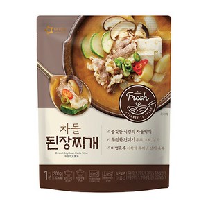 아워홈 차돌 된장찌개 300g, 5개