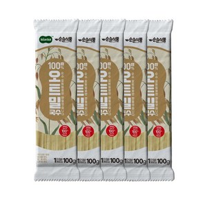 [대용량] 순솔 100% 오트밀국수 10kg (100g 100봉) 글루텐프리 파스타 고단백 제로슈가 무첨가물 오트밀면, 100g, 100개