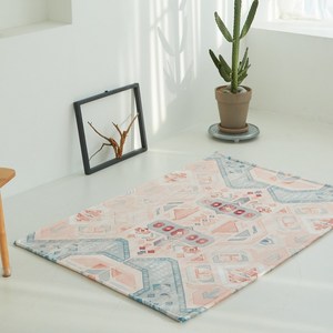 보헤미안클래식 인테리어 극세사 거실 러그 카페트