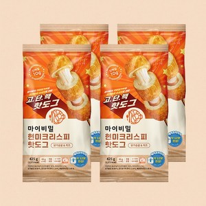 [마이비밀] 고단백 현미크리스피 핫도그 닭가슴살&치즈(5개입) * 2번들, 10개, 850g