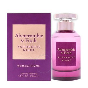 아베크롬비 앤 피치 Authentic Night 여성 향수 100ml, 1개