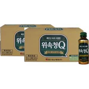 익수제약 위속청Q, 100ml, 20개