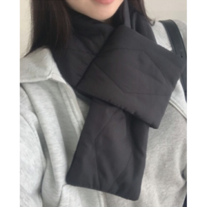 앤시오 발열 패딩 폴리스 목도리 머플러