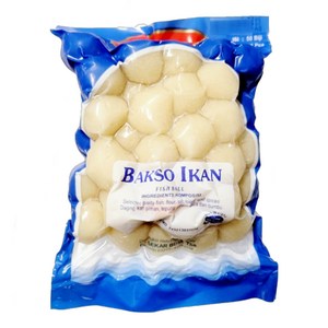 인도네시아 냉동 피쉬볼 어묵 fishball 칼고기 60% 함유 500g woldfood, 1개