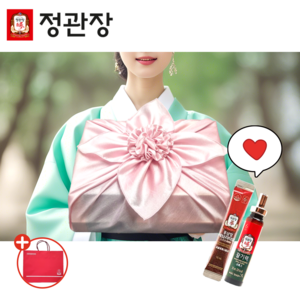 정관장 홍삼정 에브리타임 + 활기력 고급 선물 세트 설 추석 명절 부모님 생신 생일 용돈 (숀글로벌), 러블리 핑크, 520ml, 1세트