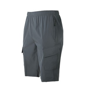 여름 남성 캠퍼 카고 스판 5부 반바지 밴딩 운동복 고무줄