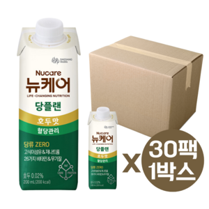 뉴케어 당플랜 호두맛, 200ml, 30개